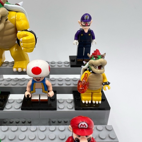 10 Super Mario Bros Custom Minifigures, Mini Figures, - Picture 5 of 14